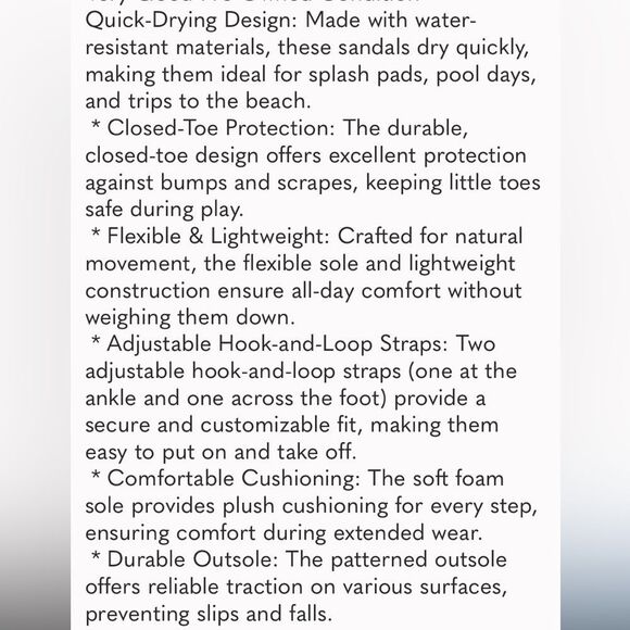 NIKE Sandals Sunray Protect 2 Water Beach pool Fireberry Youth Size 13 - Picture 8 of 10